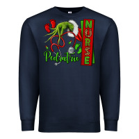 Navy Christmas Character Premium Sweatshirt - NancyCooperArtShop