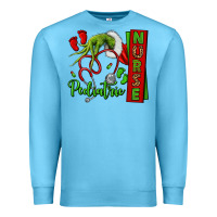 Ocean Blue Christmas Character Premium Sweatshirt - NancyCooperArtShop