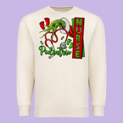 Christmas Character Premium Sweatshirt Designed By Nancycooperartshop
