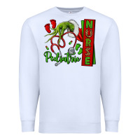 White Christmas Character Premium Sweatshirt - NancyCooperArtShop