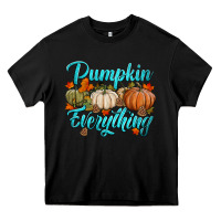 Black pumpkin everything Heavy Core Tee - HRA Design Shop