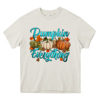 Cream pumpkin everything Heavy Core Tee - HRA Design Shop