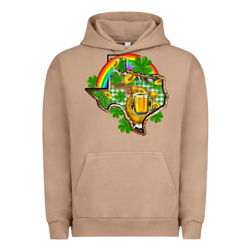 Texas St. Patrick's Day Urban Hoodie by OliviaCreatesArt | Teevron