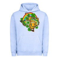 Pigment Grape Ice Texas St. Patrick's Day Urban Hoodie - OliviaCreatesArt
