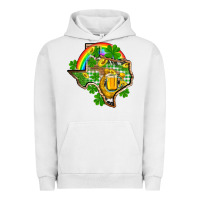 Pigment Lunar Rock Texas St. Patrick's Day Urban Hoodie - OliviaCreatesArt