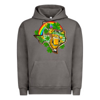 Pigment Tornado Texas St. Patrick's Day Urban Hoodie - OliviaCreatesArt
