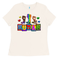 Bone we are all human Ladies Tee - Zillion Design Studio