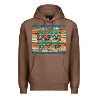 Chestnut this is what an awesome dental hygienist looks like Premium Hoodie - JahusDesignShop