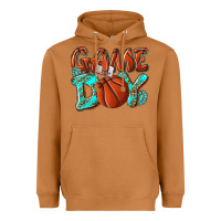 Meerkat Game day leopard basketball Heavyweight Hoodie - NancyCooperArtShop