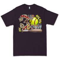 Plum three up down softball Premium Tee - RacoonDesign
