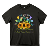 Asphalt because he lives i can face tomorrow Heavy Core Tee - CowhideDigitalArt