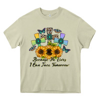 Mossy because he lives i can face tomorrow Heavy Core Tee - CowhideDigitalArt