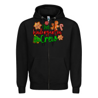 Black the kindergarten crew Zipper Hoodie - LillyAllenDesigns