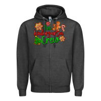 Charcoal Heather the kindergarten crew Zipper Hoodie - LillyAllenDesigns