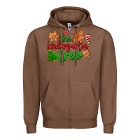 Chestnut the kindergarten crew Zipper Hoodie - LillyAllenDesigns