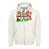 Oatmeal Heather the kindergarten crew Zipper Hoodie - LillyAllenDesigns