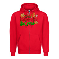 Red the kindergarten crew Zipper Hoodie - LillyAllenDesigns
