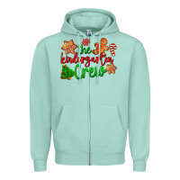 Seafoam the kindergarten crew Zipper Hoodie - LillyAllenDesigns