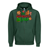 Sports Green the kindergarten crew Zipper Hoodie - LillyAllenDesigns