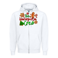 White the kindergarten crew Zipper Hoodie - LillyAllenDesigns