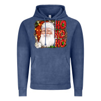 Vintage Denim christmas ho ho ho santa clause Vintage Hoodie - AdoDesignShop