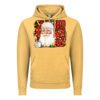 Vintage Mustard christmas ho ho ho santa clause Vintage Hoodie - AdoDesignShop