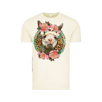 Vintage Arctic western llama and roses Vintage Tee - LillyAllenDesigns