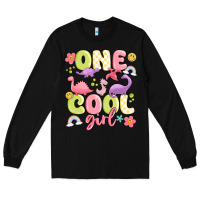 Black one cool girl Long Sleeve Tee - MaliasSmallBusiness