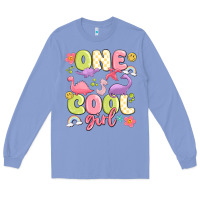 Colony Blue one cool girl Long Sleeve Tee - MaliasSmallBusiness