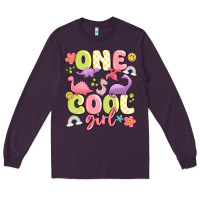Plum one cool girl Long Sleeve Tee - MaliasSmallBusiness
