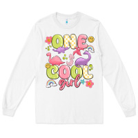 White one cool girl Long Sleeve Tee - MaliasSmallBusiness