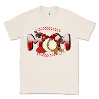 Natural baseball mom Classic Tee - MaliasSmallBusiness