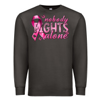 Smoke nobody fights alone cancer Premium Sweatshirt - NancyCooperArtShop