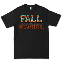 Black fall is proof that change is beautiful Premium Tee - CowhideDigitalArt