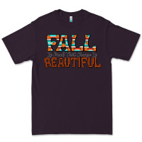 Plum fall is proof that change is beautiful Premium Tee - CowhideDigitalArt