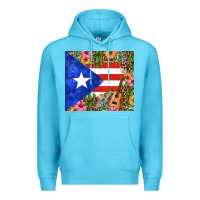 Ocean Blue mexico and puerto rico tumbler tbs Premium Hoodie - TumblerDesignByShophia