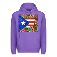 Purple mexico and puerto rico tumbler tbs Premium Hoodie - TumblerDesignByShophia