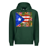 Sports Green mexico and puerto rico tumbler tbs Premium Hoodie - TumblerDesignByShophia