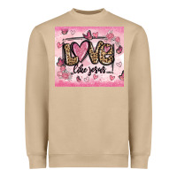Mushroom love like jesus Heavyweight Sweatshirt - MaliasSmallBusiness