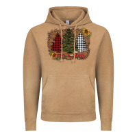 Vintage Camel merry and bright with tree's Vintage Hoodie - AdoDesignShop
