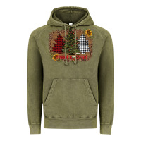 Vintage Olive merry and bright with tree's Vintage Hoodie - AdoDesignShop