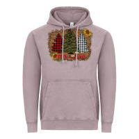 Vintage Zinc merry and bright with tree's Vintage Hoodie - AdoDesignShop