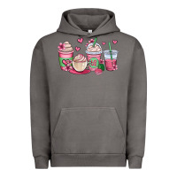 Pigment Tornado valentines day coffee cups Urban Hoodie - OliviaCreatesArt