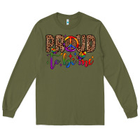 Army Green proud to be me Long Sleeve Tee - JahusDesignShop