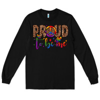 Black proud to be me Long Sleeve Tee - JahusDesignShop