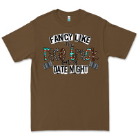 Cacao fancy like the race track on a date night Premium Tee - CowhideDigitalArt