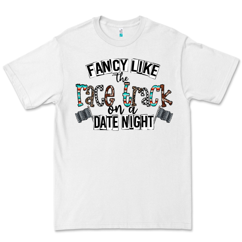 Fancy Like The Race Track On A Date Night Premium Tee by CowhideDigitalArt | Teevron