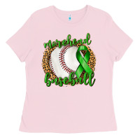Bubblegum Pink Morehead Baseball Liver Cancer Ladies Tee - texasbilliewilder