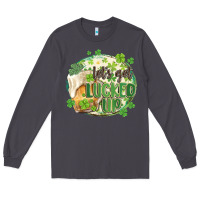 Smoke let's get lucked up Long Sleeve Tee - MaliasSmallBusiness