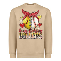 Busy Raising Ballers Heavyweight Sweatshirt | Teevron